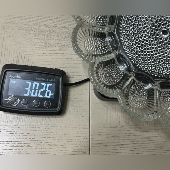 INDIANA GLASS Hobnail Deviled Egg Plate Vintage - Picture 8 of 8